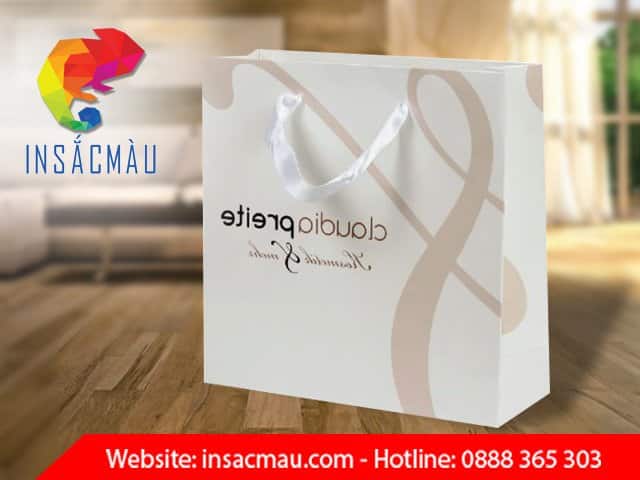 in túi giấy mỹ phẩm đẹp giá rẻ tại hcm
