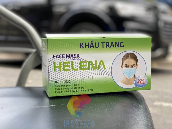 Mẫu hộp khẩu trang y tế thiết kế đẹp