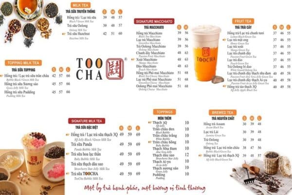 Top 50 Mẫu Menu Trà Sữa đẹp And ấn Tượng Nhất