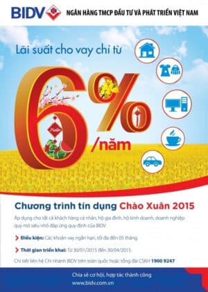 In Tờ Rơi Vay Vốn Ngân Hàng