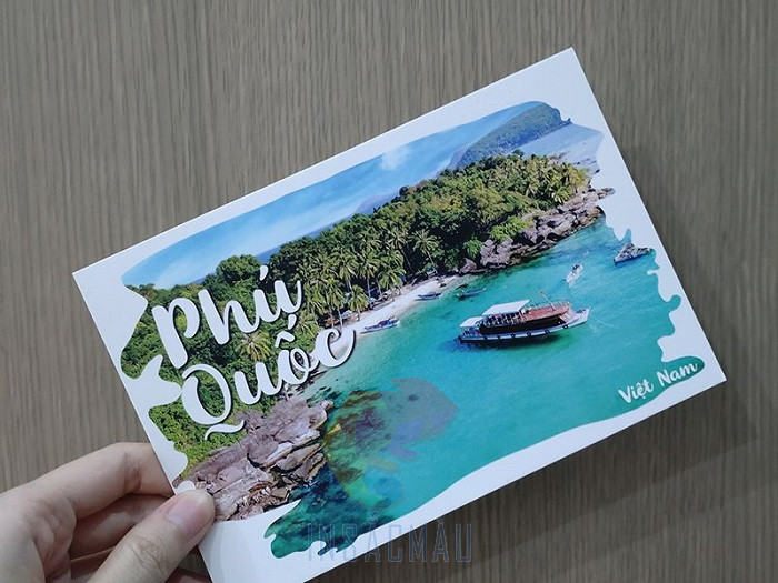 In Bưu Thiếp - In Postcard 22 Mẫu bưu thiếp phong cảnh Phú Quốc - Việt Nam