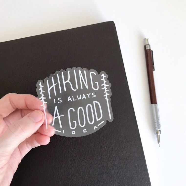 Decal trong mờ