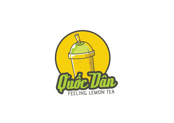 Mẫu logo trà sữa đẹp 4