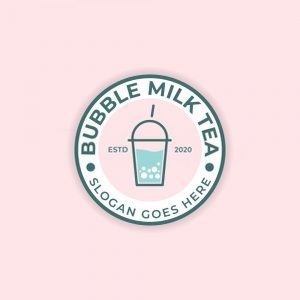Tổng Hợp Những Mẫu Logo Trà Sữa Đẹp, Thiết Kế Trẻ Trung 2022 (19)
