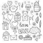 Top 40+ Mẫu Sticker Cute Không Màu Đẹp Nhất - In Sắc Màu