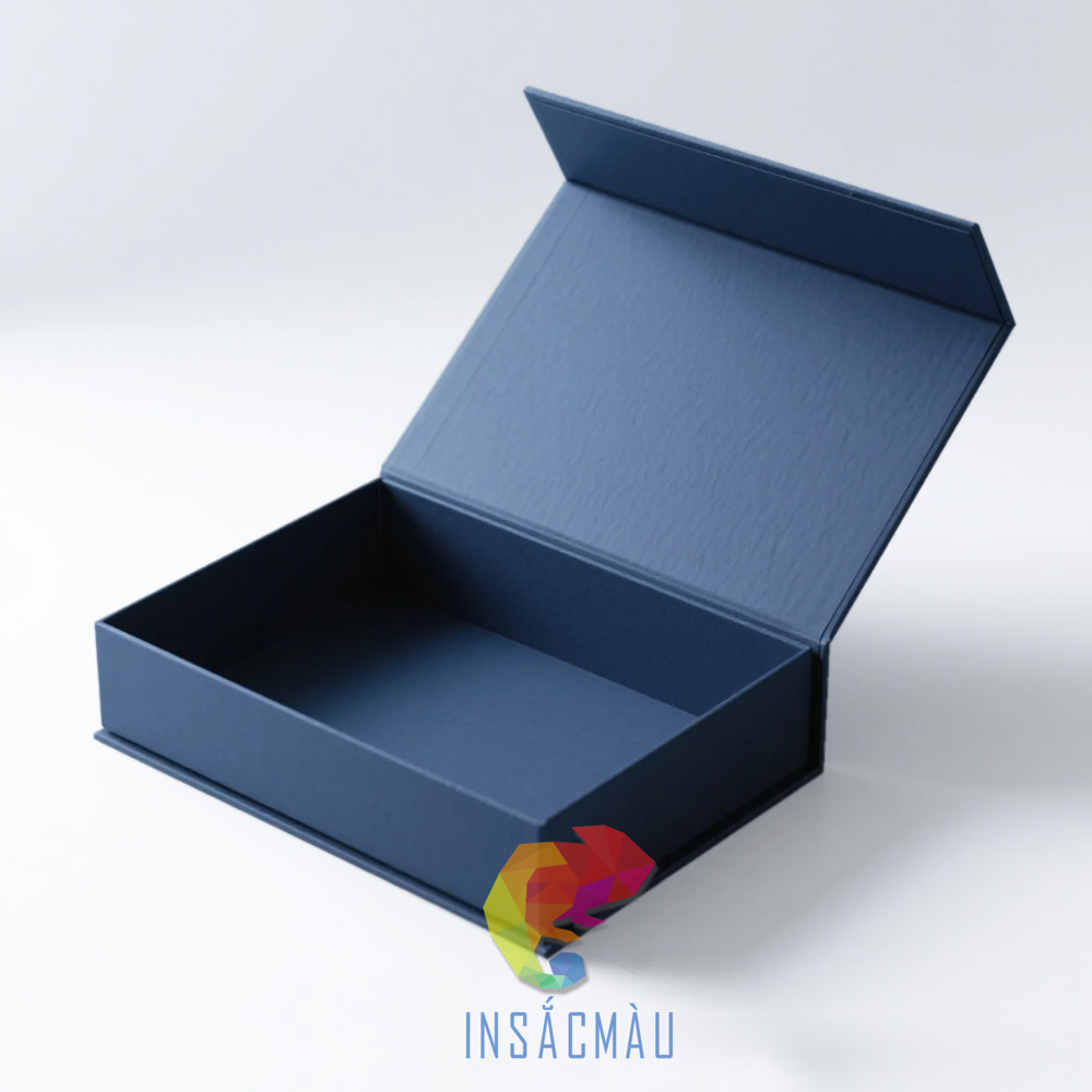 Mẫu hộp cứng nắp nam châm