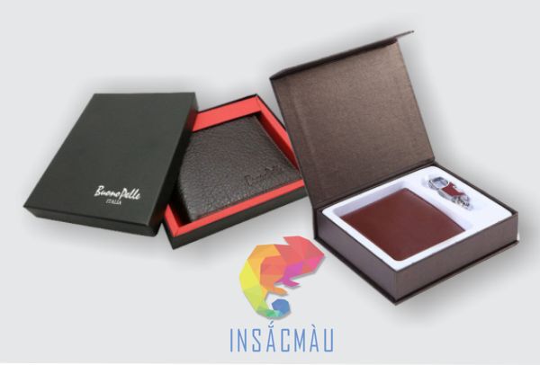 Mẫu hộp cứng đựng ví