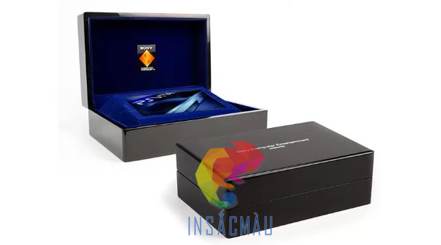 Mẫu hộp giấy cứng nắp gập