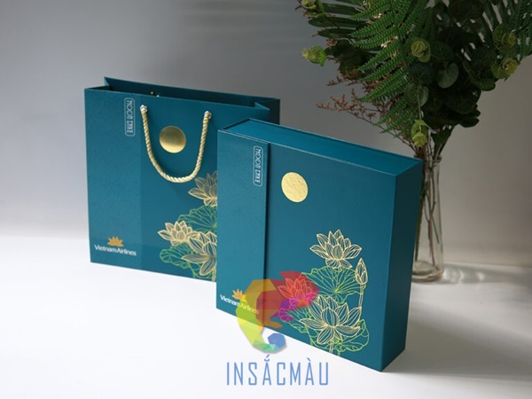 Mẫu hộp giấy cứng cao cấp đựng quà tặng