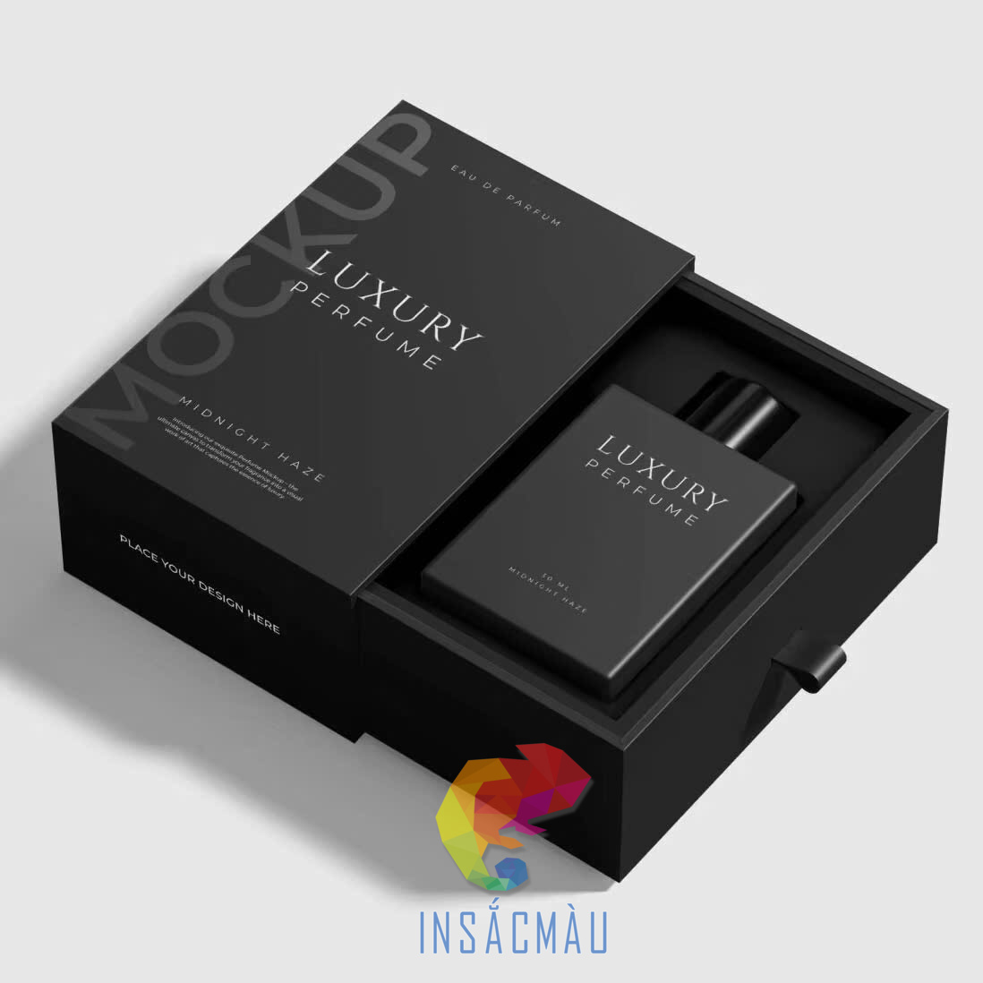 Mẫu hộp giấy cứng đựng nước hoa