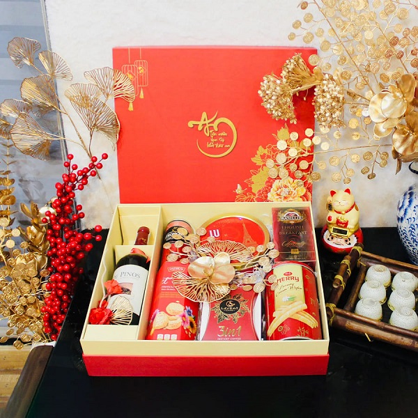 Các kích thước hộp đựng quà Tết thông dụng