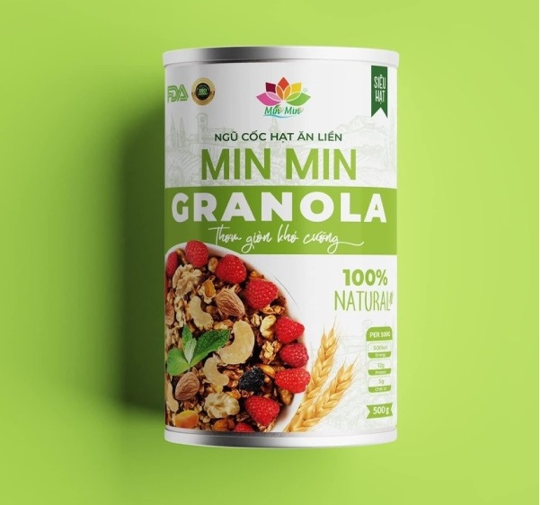 Hình ảnh minh họa trên tem ngũ cốc