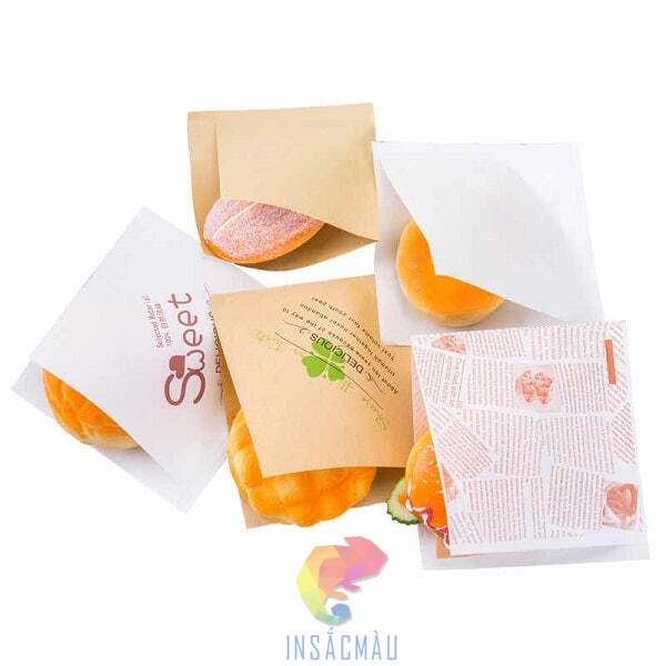 Lưu ý thiết kế và in túi giấy đựng thực phẩm in logo thương hiệu