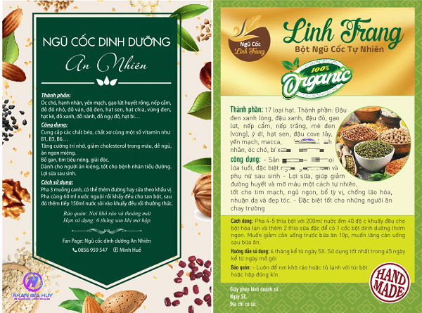 Sử dụng tem dán ngũ cốc có tác dụng gì?