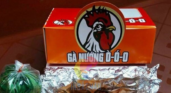 Mẫu hộp đựng gà nướng kiểu nắp gài