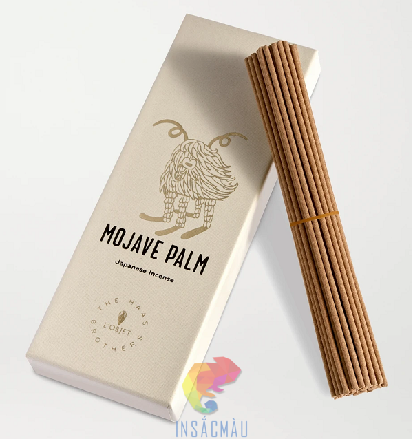 Mẫu hộp đựng nhang thẻ thiết kế sang trọng, bắt mắt