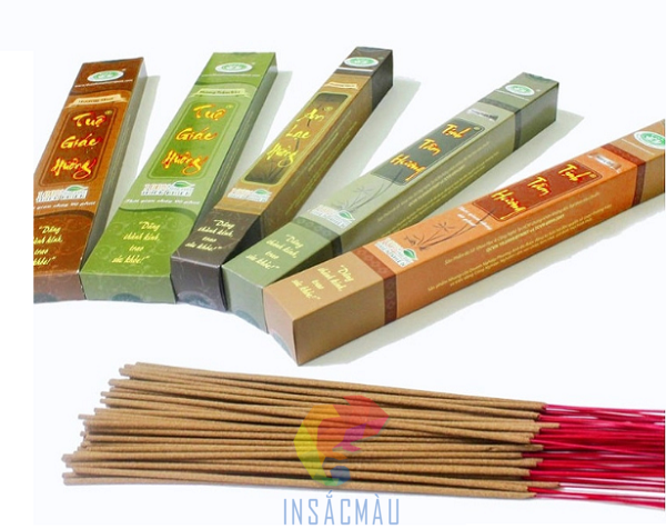 Mẫu hộp đựng nhang hình chữ nhật, nhiều kích thước