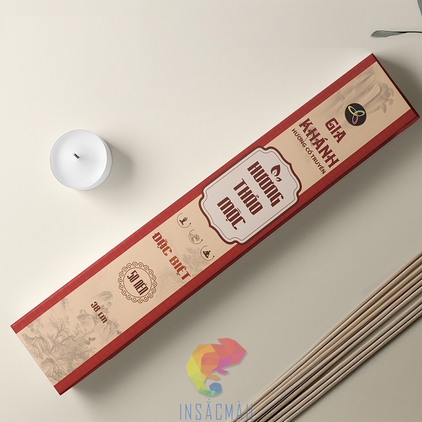 Mẫu hộp đựng nhang có cửa sổ