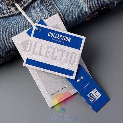 Mẫu mác quần áo thiết kế đơn giản, bắt mắt