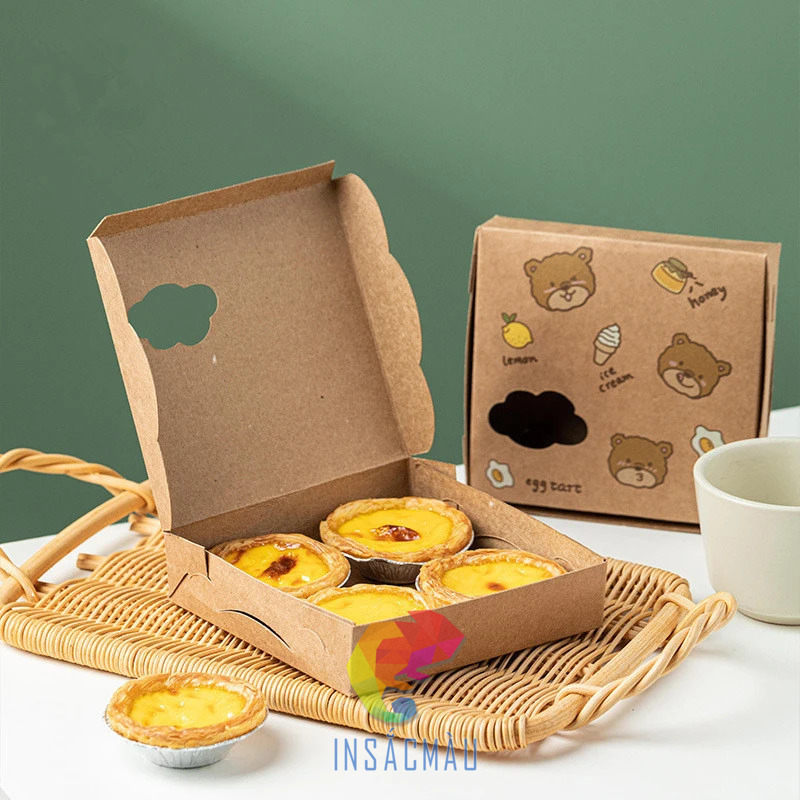 Mẫu hộp đựng bánh trứng