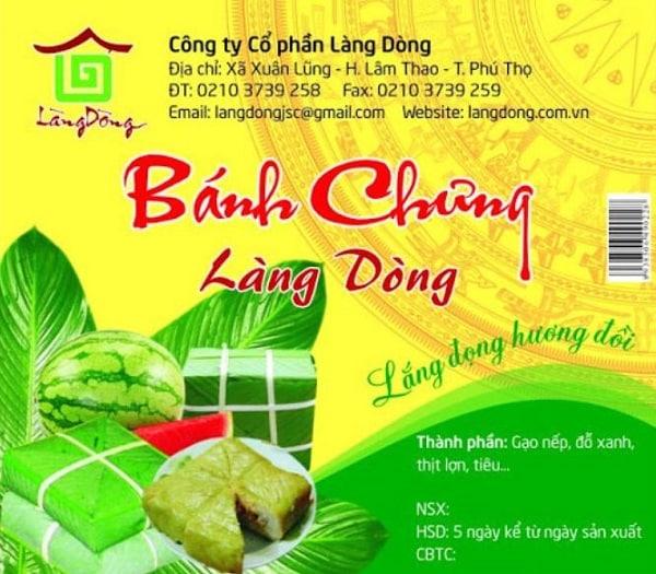 Tem dán bánh chưng - 3