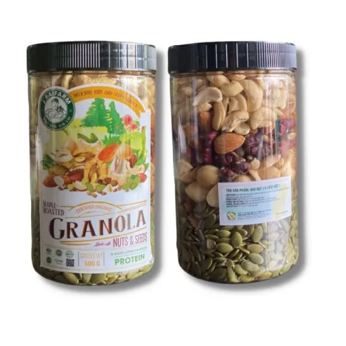 Tem ngũ cốc hình chữ nhật