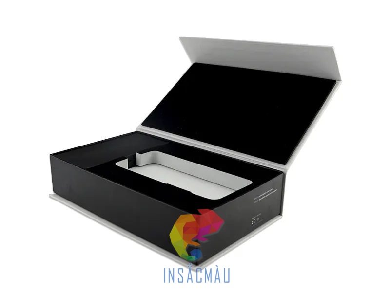 Mẫu hộp đựng điện thoại dạng nắp gập