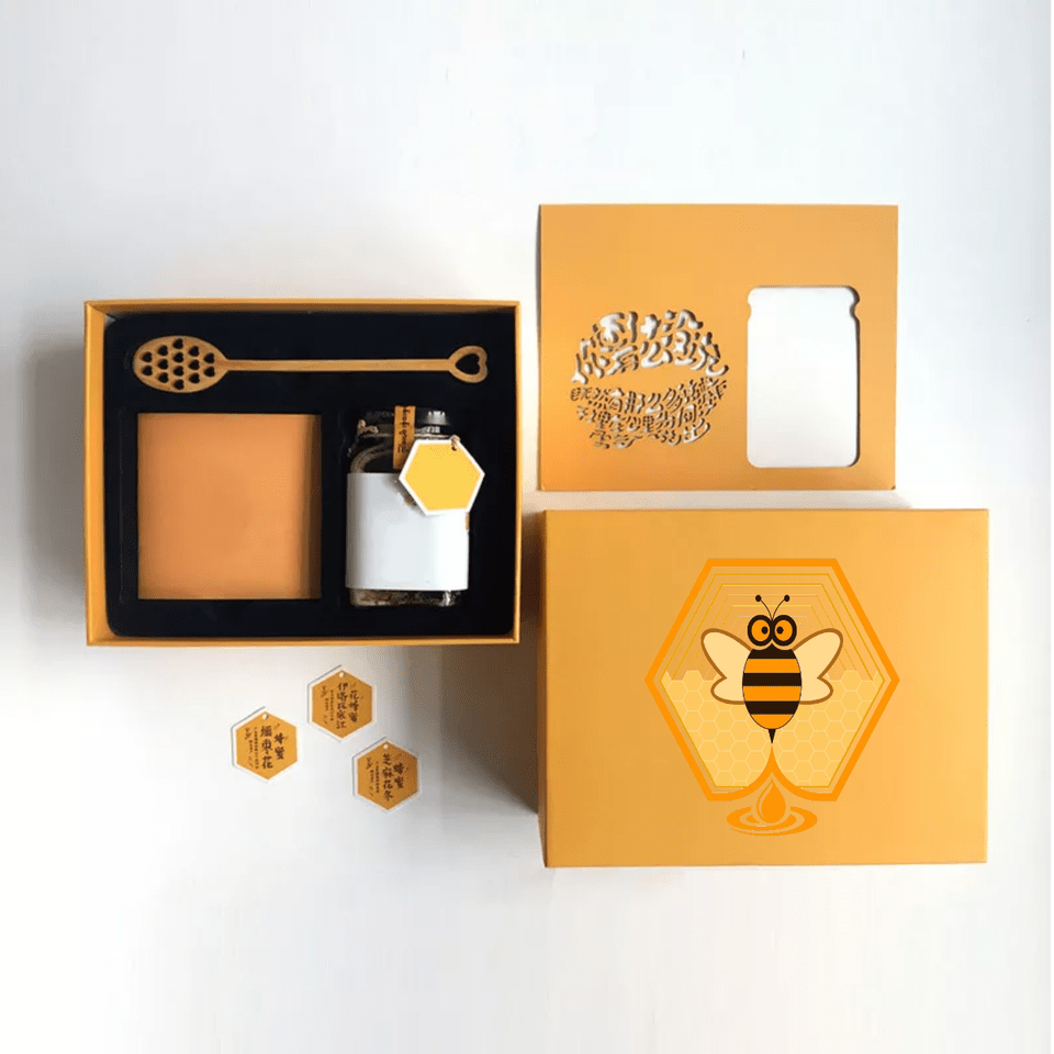 Mẫu hộp đựng mật ong - 2