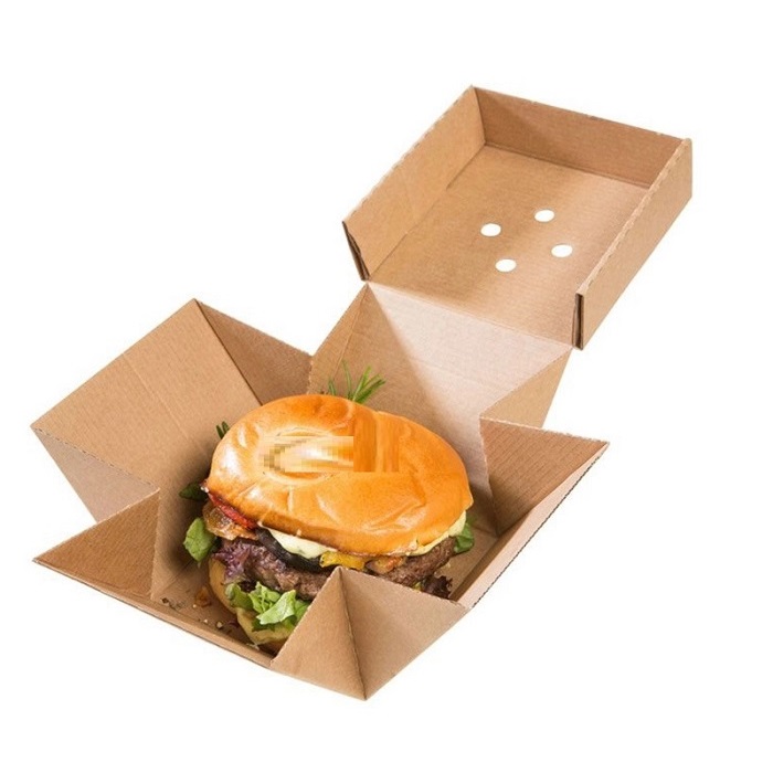 Mẫu hộp đựng hamburger - 2