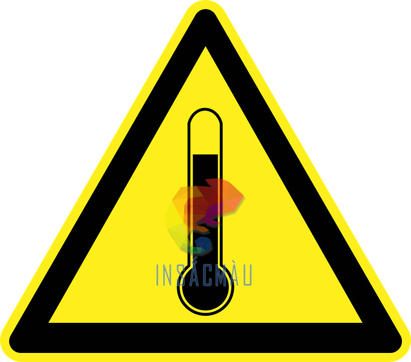 Mẫu tem nhãn cảnh báo nhiệt độ