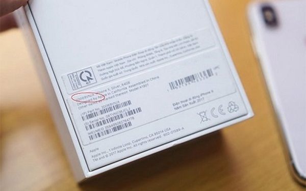 Quy cách in tem IMEI Iphone