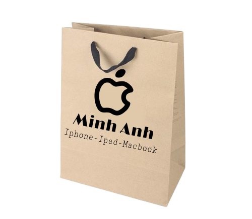 Mẫu túi giấy cho shop điện thoại Iphone