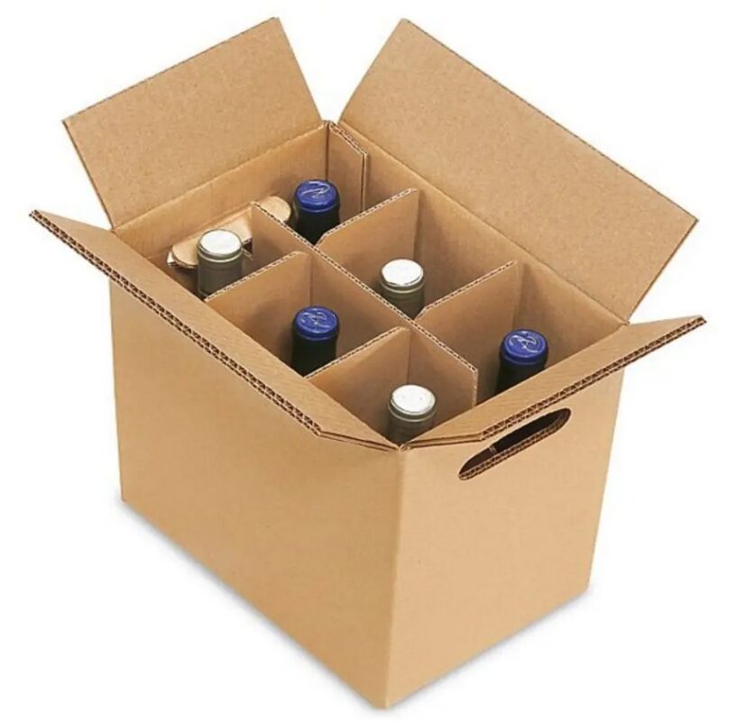 Mẫu thùng carton đựng rượu - 8