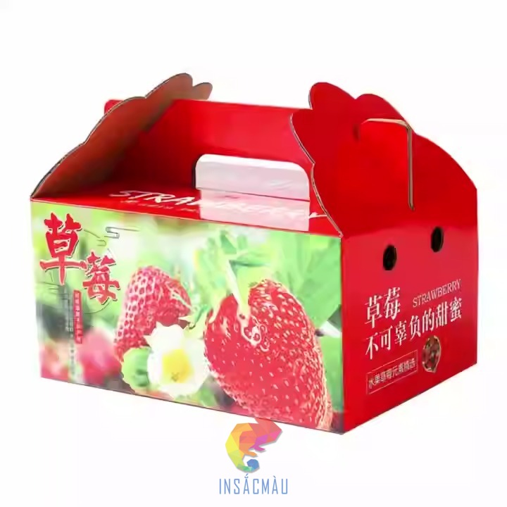 Những chất liệu dùng để làm hộp đựng dâu tây phổ biến