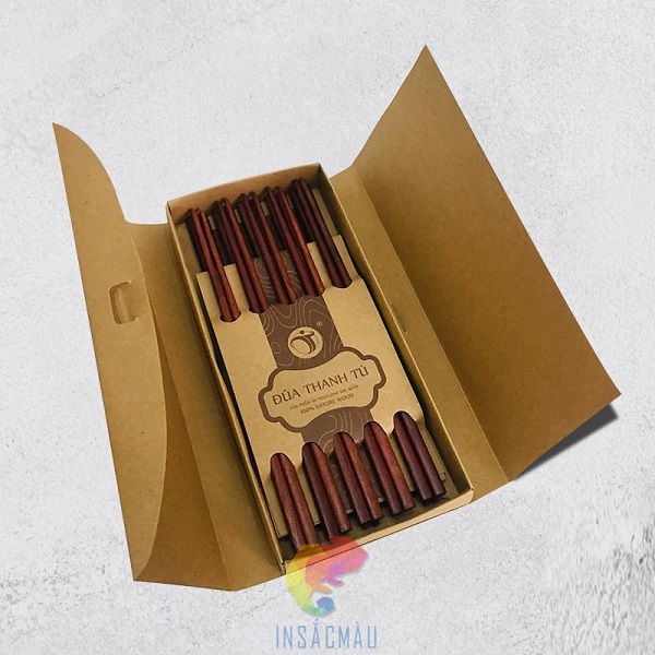 In Hộp Giấy Đựng Đũa, Muỗng