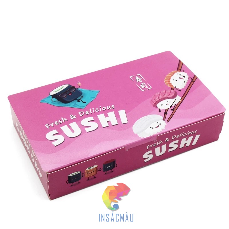Hộp đựng sushi hình chữ nhật