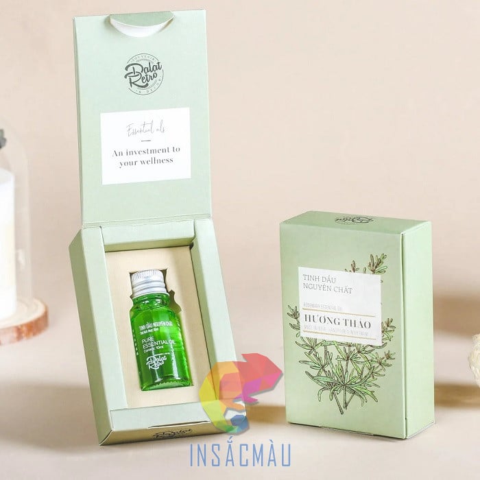 Kiểu dáng hộp đựng tinh dầu