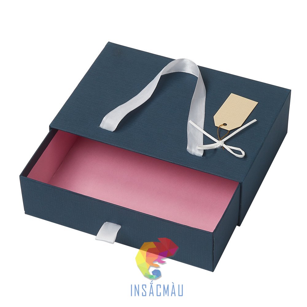 Mẫu hộp đựng cà vạt dạng ngăn kéo