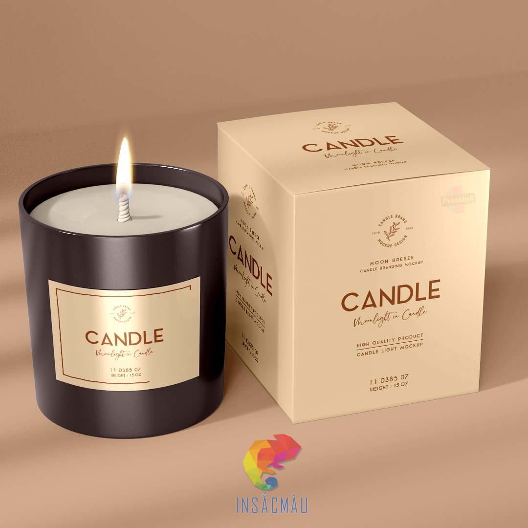 Mẫu hộp đựng nến thơm thiết kế ấn tượng, đẳng cấp
