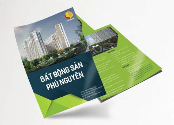 in brochure bất động sản giá rẻ