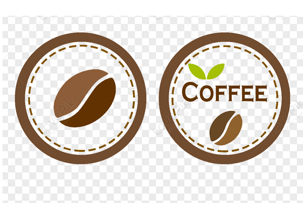 Các mẫu logo hình hạt cà phê - 2