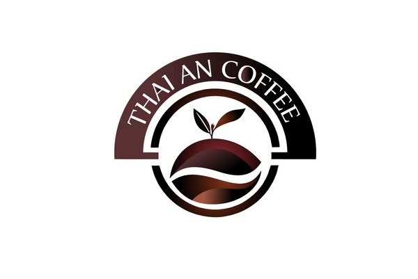 Các mẫu logo hình hạt cà phê - 4
