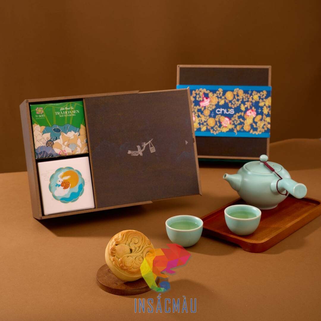 In hộp bánh trung thu 41 Mẫu hộp đựng bánh trung thu dạng bao diêm