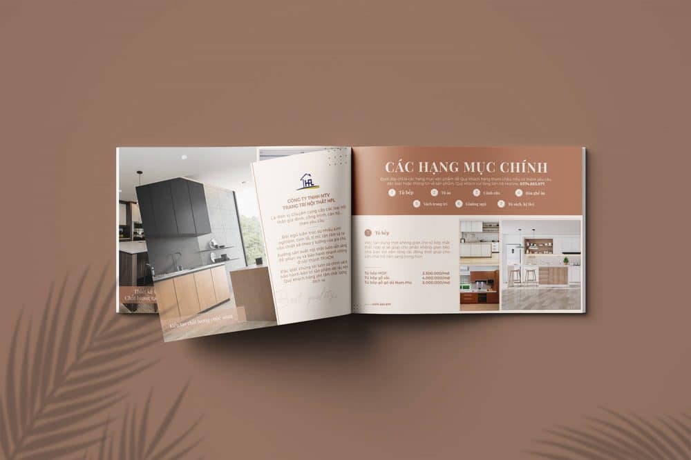 Lý do nên đầu tư in catalogue nội thất