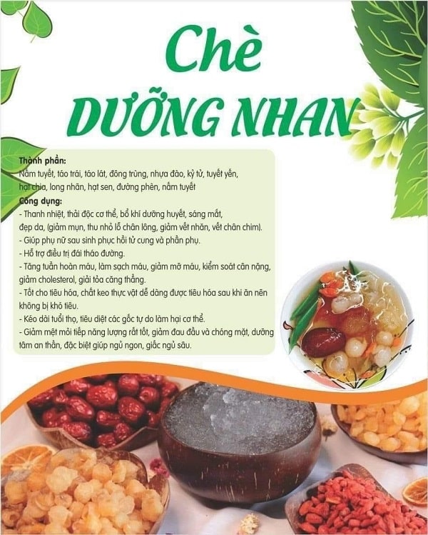 In Tem Chè Dưỡng Nhan