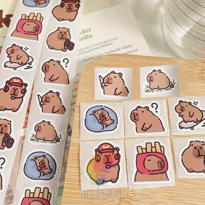 sticker capybara - 5