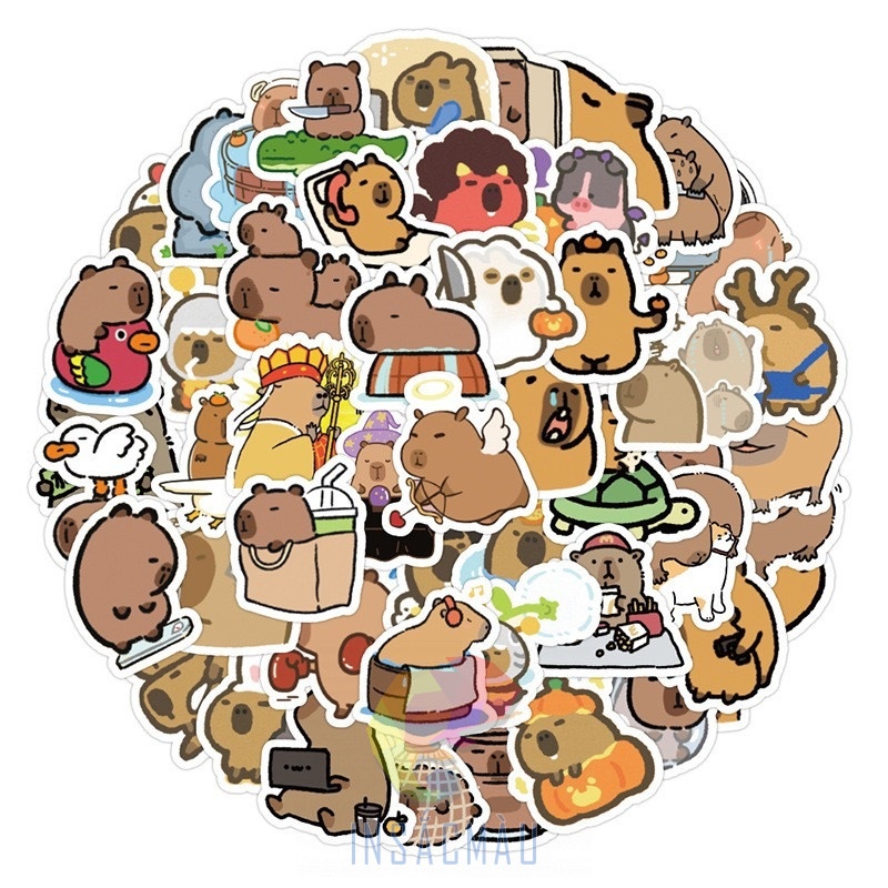 sticker capybara - 15