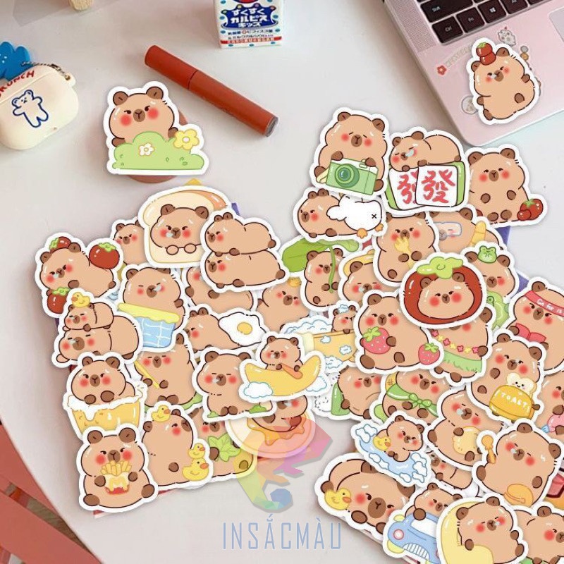 sticker capybara - 7