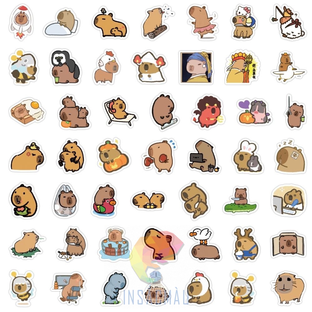 sticker capybara - 20