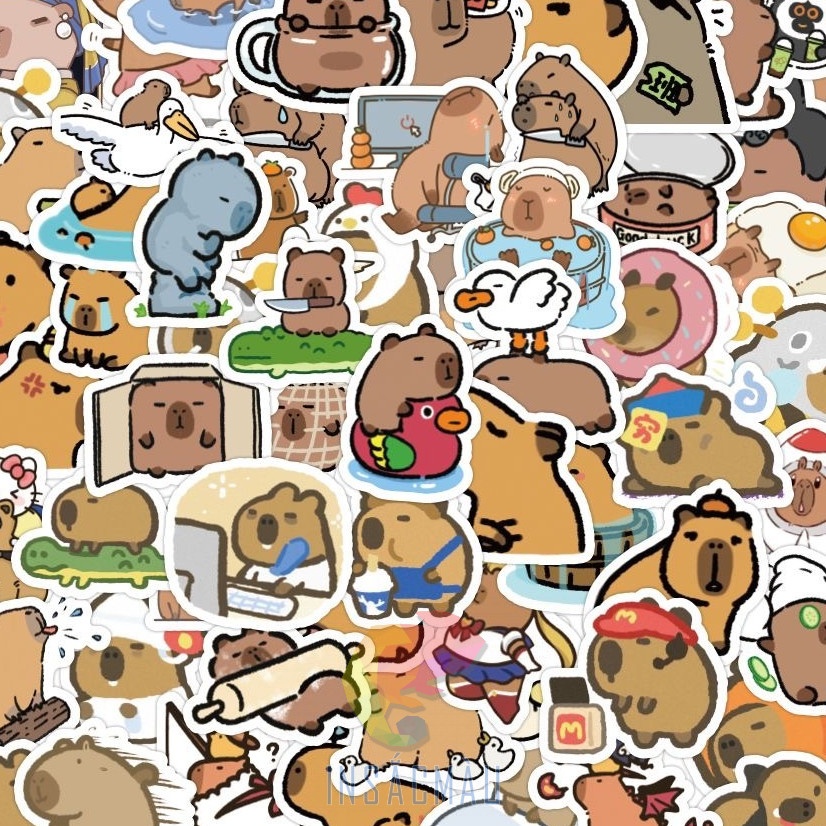 sticker capybara - 21